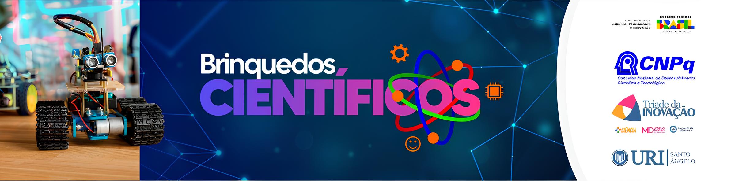 Banner Projeto Brinquedos Científicos